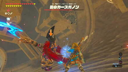ブレワイの雷のカースガノン戦