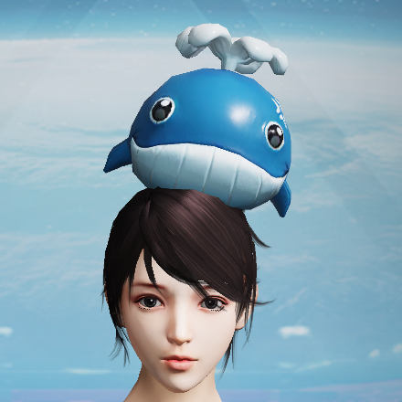 かぶりもの：クジラの呼吸