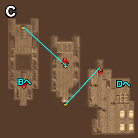 船の墓場Cのマップ