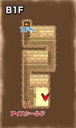 ピラミッドB1Fのマップ