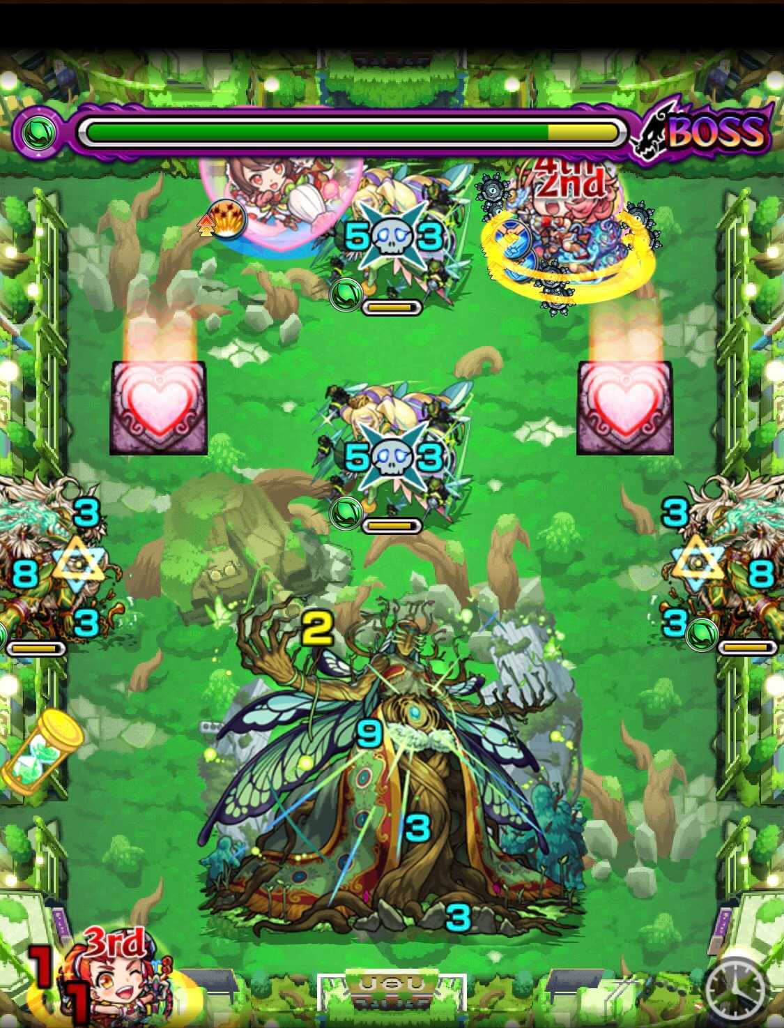 モンストのカウシーディアボス2