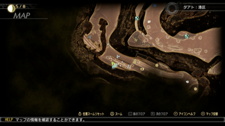 ミマン13のマップ