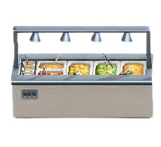 サラダバーのホワイトの画像