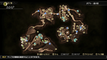 品川区の全体マップ