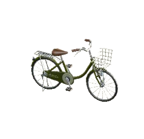 シティサイクルのグリーンの画像