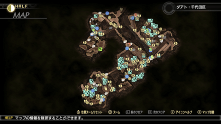 千代田区の全体マップ