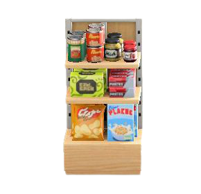 しょうひんだなのライトウッドの画像