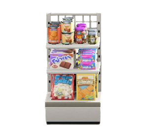 しょうひんだなの輸入食品の画像