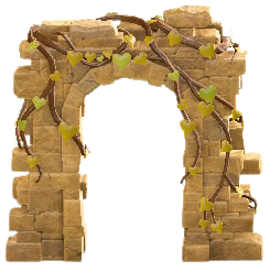 いせきのアーチのライトブラウンの画像