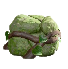 いせきのこしかけの苔石の画像