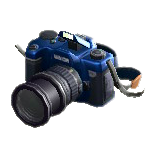 いちがんレフカメラのダークブルーの画像