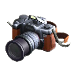 いちがんレフカメラのブラウンの画像