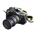 いちがんレフカメラのシルバーの画像