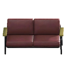 ヴィンテージなソファ画像