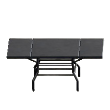 ヴィンテージなデスクのブラックの画像