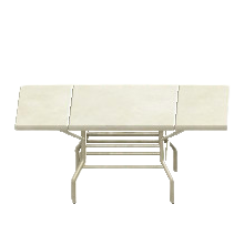 ヴィンテージなデスクのホワイトの画像