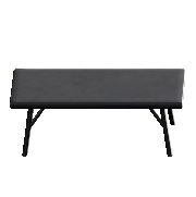 ヴィンテージなローテーブルのブラックの画像