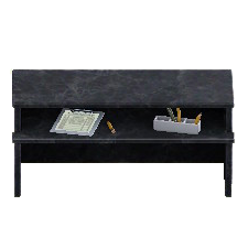 うけつけカウンターのブラックストーンの画像