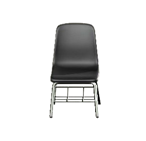 スクールチェアのブラックの画像