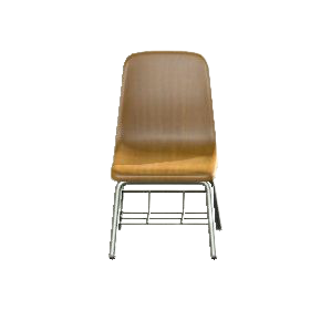 スクールチェアの木製の画像