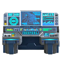 うちゅうせんのそうさパネル画像