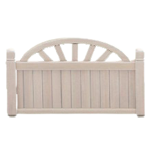 ウッドパーテーションのホワイトの画像