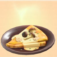 キノコのクレープ画像