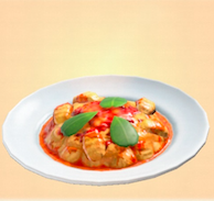 ニンジンのニョッキ画像