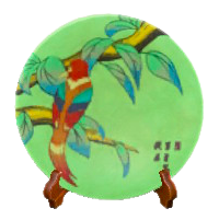 おおきなえざらの鳥の画像