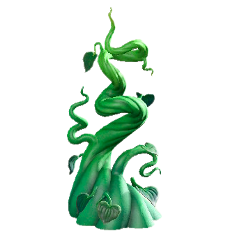 おおきなツルのグリーンの画像