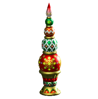 オーナメントのツリーのレッドの画像