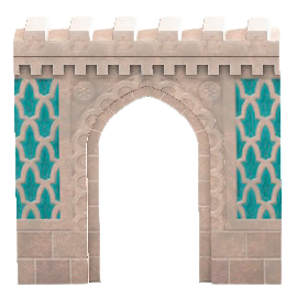 おしろのもんのブルー＆ホワイトの画像