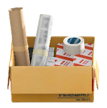 オフィスのしざいのOPPテープの画像