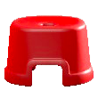 おふろのいすのレッドの画像