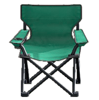 おりたたみアウトドアチェアのブラックの画像