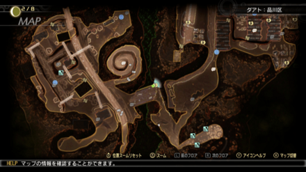 ミマン61のマップ