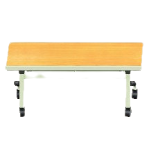 かいぎしつのテーブルのライトブラウンの画像