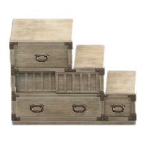 かいだんだんすの年代物の画像