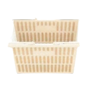 かいものかごのホワイトの画像