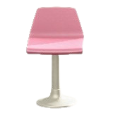カウンターチェアのピンクの画像