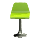 カウンターチェアのグリーンの画像