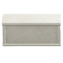 カウンターテーブルのホワイトの画像