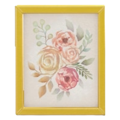 がくいりポスターのイエローの画像