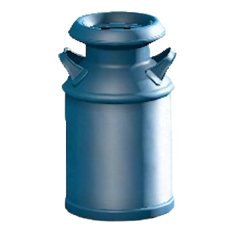 ミルクかんのブルーの画像