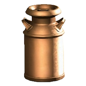 ミルクかんのブロンズの画像