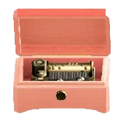 もくせいのオルゴールのピンクウッドの画像