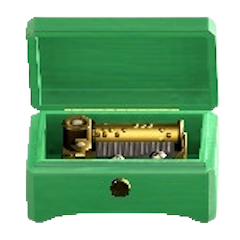 もくせいのオルゴールのグリーンの画像