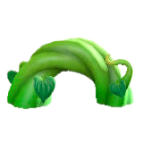 ツルのこしかけのライトグリーンの画像