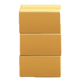 ダンボールのやまの無地の画像