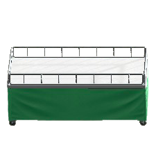 ちんれつワゴンのグリーンの画像